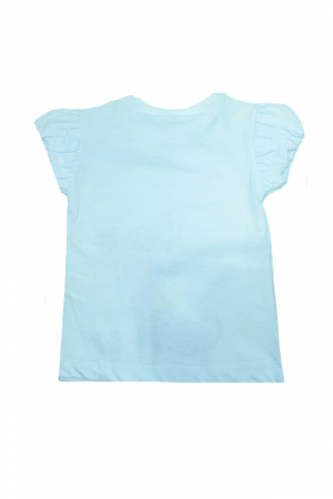 Tricou cu maneca scurta pentru fete Wendee DY101269-1-98, Alb [1]