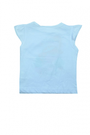 Tricou cu maneca scurta pentru fete Wendee DY102186A, Alb [1]