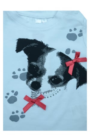 Tricou cu maneca scurta pentru fete Wendee DY102192A, Alb [2]