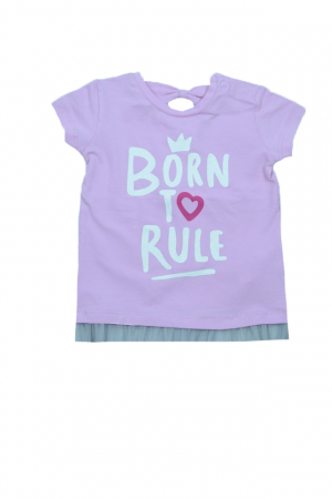 Tricouri fete - Tricou cu maneca scurta pentru fete Wendee OZMY102857-0, Roz