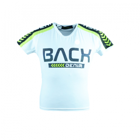 Tricouri baieti - Tricou cu maneca scurta pentru baieti Happy House HB-8158-116-cm, Alb