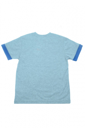 Tricou cu maneca scurta pentru baieti Wendee DY101302-2G-128, Gri [2]
