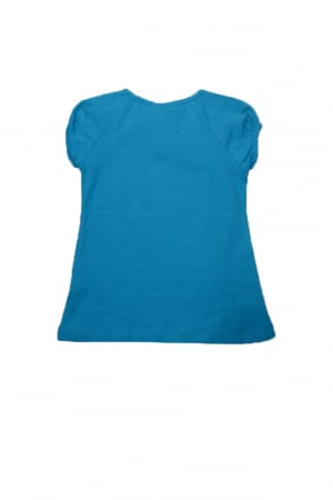 Tricou cu maneca scurta pentru fete Wendee DY102122-2A-128, Albastru [1]
