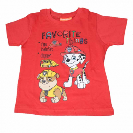 Tricouri baieti - Tricou pentru baieti E Plus M 058145, Rosu