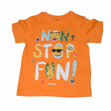 Tricouri baieti - Tricou pentru baieti Mini Junior NWM1, Portocaliu