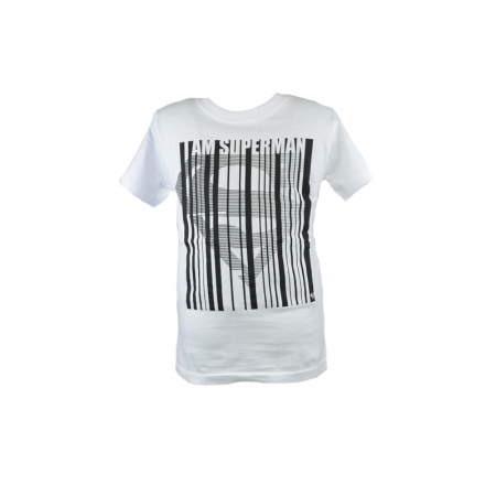 Tricouri baieti - Tricou pentru baieti E Plus M Superman 35-140A-134-cm, Alb