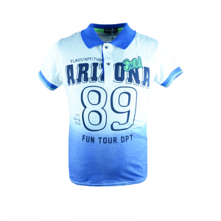 Tricouri baieti - Tricou pentru baieti Happy House JF-1820-110-cm, Albastru