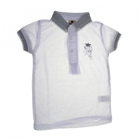 Tricouri baieti - Tricou pentru baieti Modima MOD1128, Alb