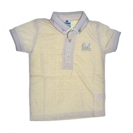 Tricouri baieti - Tricou pentru baieti Modima MOD1316, Bej