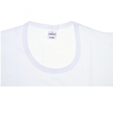 Tricou pentru copii Mini Junior TRMJ-1, Alb [2]