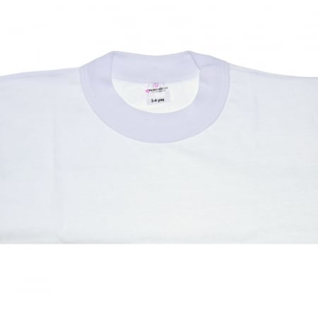 Tricou pentru copii Mini Junior TRMJ-2, Alb [2]