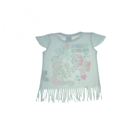 Tricou pentru fete E Plus M Little Pony 2605A-110-cm, Alb [1]