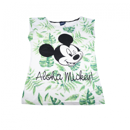Tricouri fete - Tricou pentru fete E Plus M Mickey Mouse TPFMM-01-158-cm, Verde