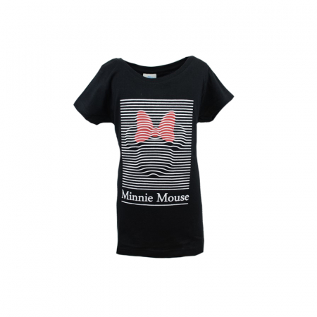 Tricouri fete - Tricou pentru fete E Plus M Minnie Mouse 894393-122-cm, Negru