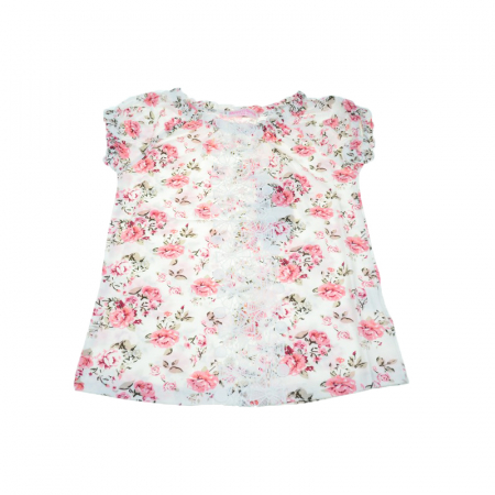 Tricouri fete - Tricou pentru fete Happy House CVC-1557-128-cm, Multicolor