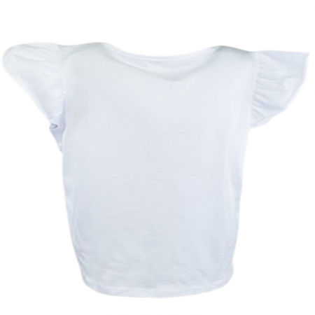 Tricou pentru fete Minijunior HH-0606, Alb [1]