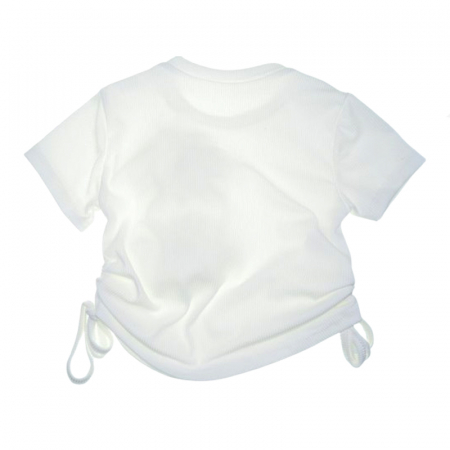 Tricou pentru fete Mini Junior B3391-A, Alb [2]