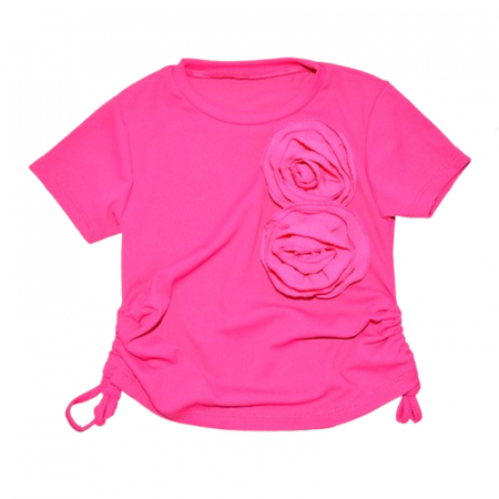 Tricouri fete - Tricou pentru fete Mini Junior B3391, Fucsia