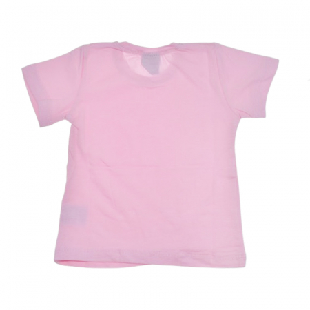 Tricou pentru fete Mini Junior TRFMJ-03, Roz [1]