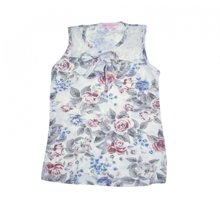Tricou tip tunica pentru fete Happy House CVC-1553-1, Multicolor [1]