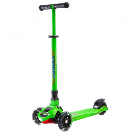 Trotinete - Trotineta cu leduri Toyz CARBON TTC1V, Verde