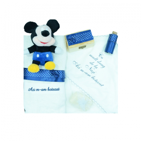 Trusou botez - Trusou botez baieti Mini Bimbi Mickey Mouse TMB-06