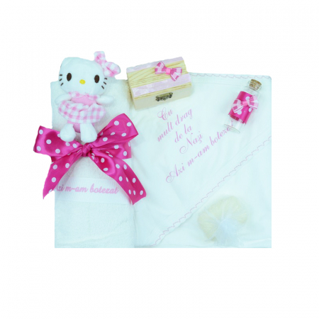 Trusou botez - Trusou botez Fete Mini Bimbi Hello Kitty TMB-09