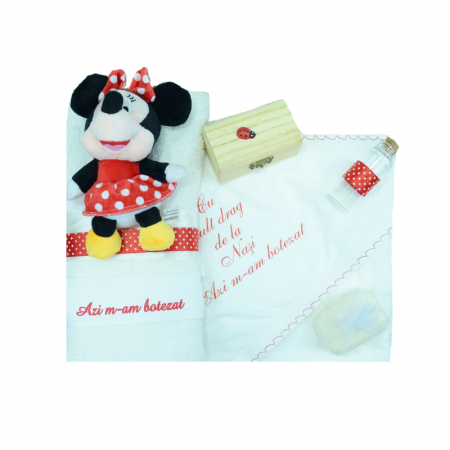 Trusou botez - Trusou botez Fete Mini Bimbi Minnie Mouse TMB-07