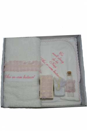Botezul bebelusului - Trusou botez Mini Bimbi TBMB9-R