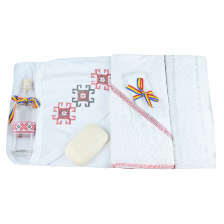 Trusou botez - Trusou pentru botez 6 piese Mini Junior TB-8