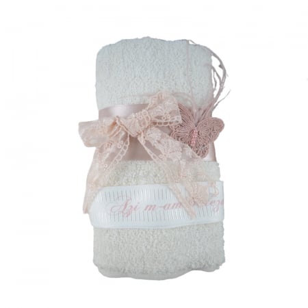 Trusou pentru botez 8 piese Mini Bimbi TMB-B, Roz [4]