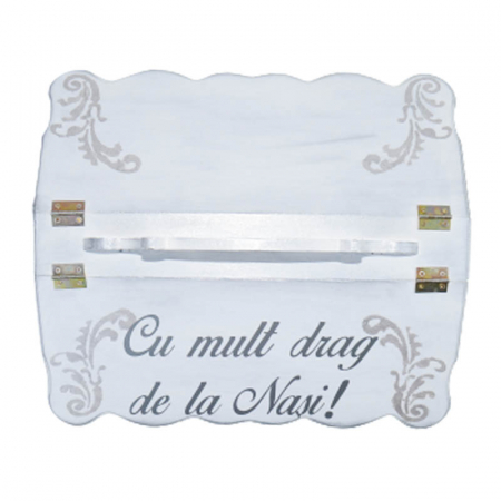 Set complet 8 piese trusou elegant pentru botez Mini Bimbi T080323-A, Argintiu [3]