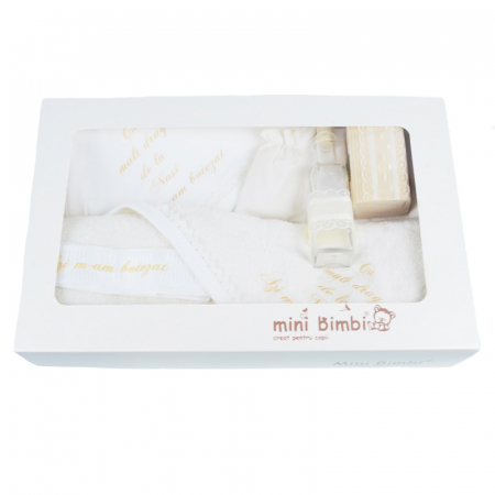 Trusou pentru botez Mini Bimbi 8 piese 41 x 25 [1]