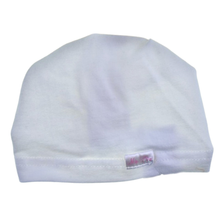 Turban din bumbac, pentru fete, Mini Junior T1811A-36, Alb [1]