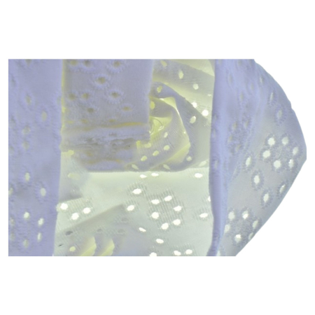 Turban din bumbac, pentru fete, Mini Junior T1811A13-38, Alb [2]