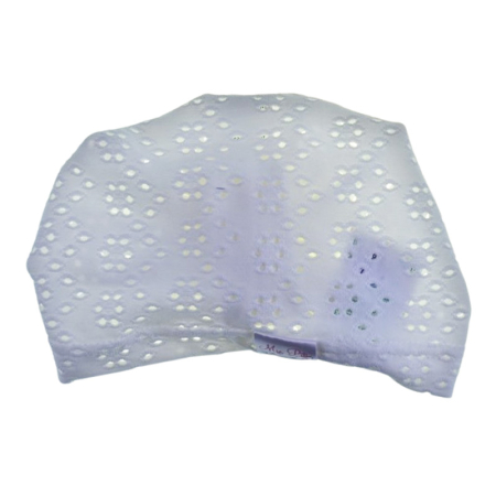 Turban din bumbac, pentru fete, Mini Junior T1811A13-38, Alb [1]