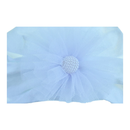 Turban din bumbac, pentru fete, Mini Junior T1811A2-36, Alb [1]