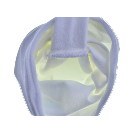 Turban din catifea, pentru fete, Mini Junior T1811A8-36, Alb [1]