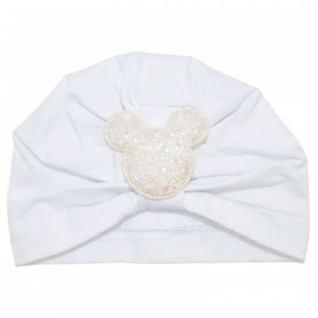 Turban pentru fete Mic Pitic 20523-3, Alb [2]