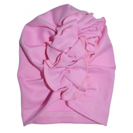 Caciuli fete - Turban pentru fete Ania 240823, Roz