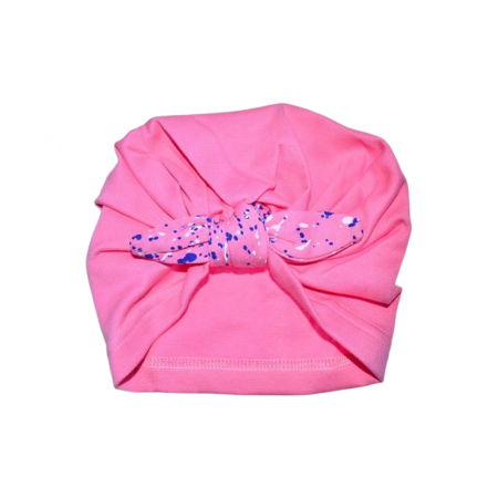 Caciuli fete - Turban pentru fete, Mini Junior TMJ1103-11, Roz
