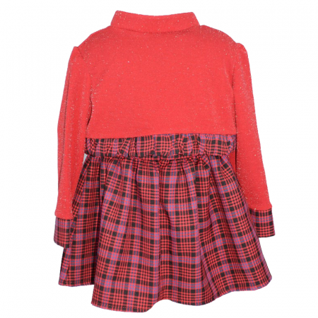 Set 2 piese rochie si bolero pentru fete Tylkomet TLY-11, Rosu [1]