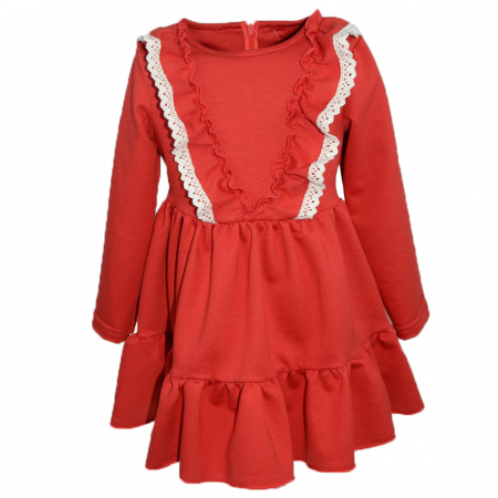 Îmbrăcăminte fete - Rochie pentru fete Tylkomet TLY-14, Rosu