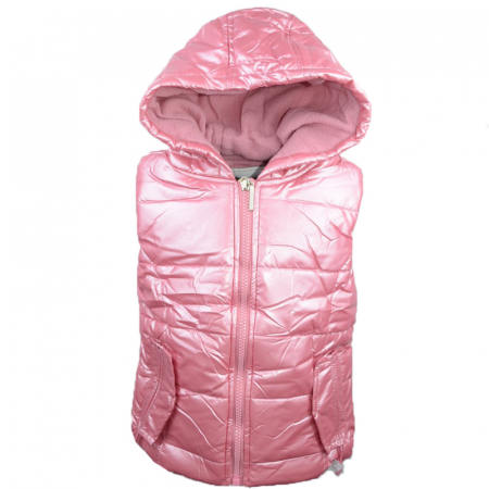 Veste - Vesta captusita pentru fete Happy House HH 337-A-104, Roz