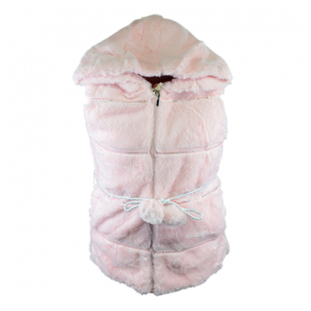 Veste - Vesta de blana pentru fete Happy House HH-323A-116, Roz