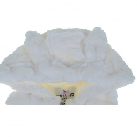 Vesta de blana pentru fete Happy House HH198-92-cm, Alb [1]