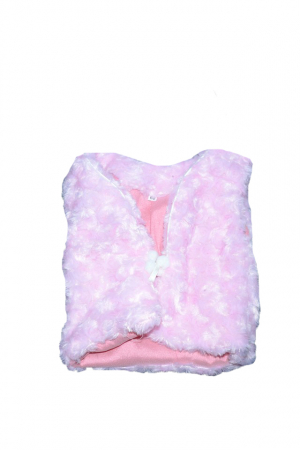 Veste - Vesta de blana pentru fete Sara Line 91-498R1-86, Roz