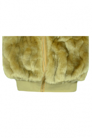 Vesta de blana pentru fete Mini Junior R630, Bej [3]