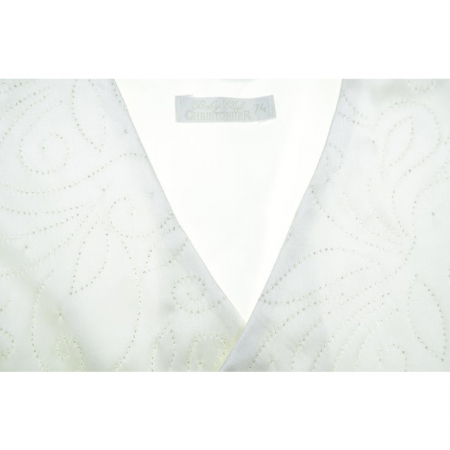Vesta eleganta pentru baieti Christopher Baby Club 3887A-74-cm, Crem [2]