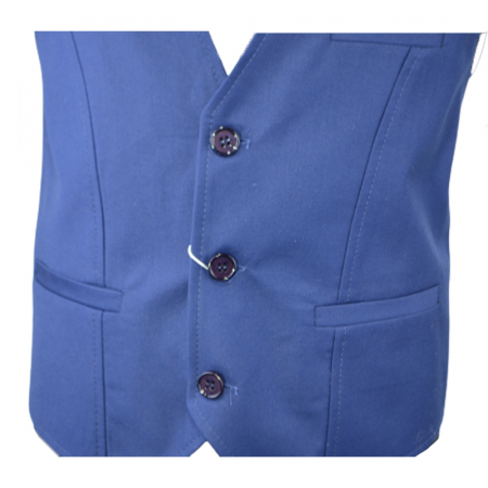 Vesta eleganta pentru baieti LA Kids 1647B, Bleumarin [2]
